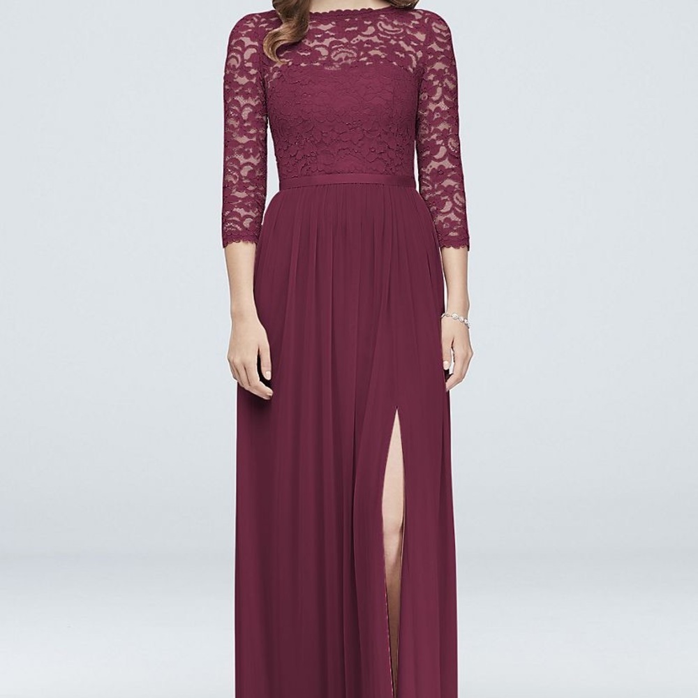 David’s Bridal bridesmaid dress